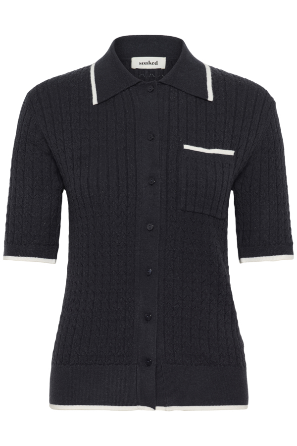 SOAKED KURZARM CARDIGAN