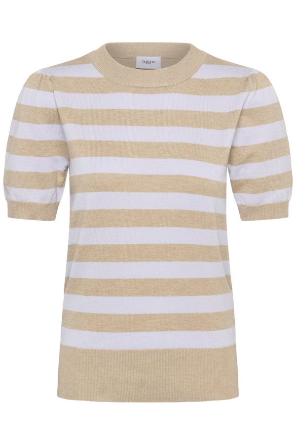 SAINT TROPEZ KURZARM PULLOVER