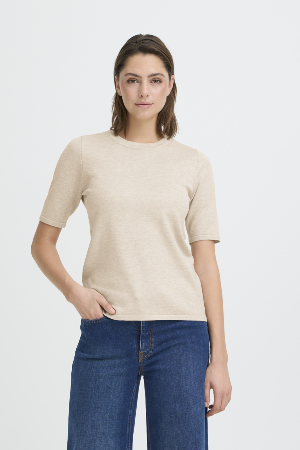 ICHI PULLOVER KURZARM