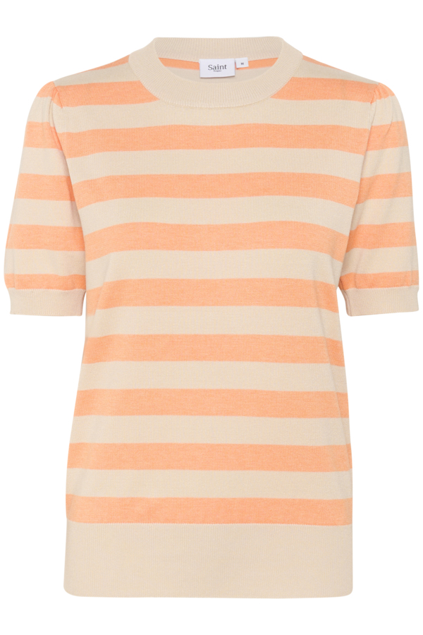 SAINT TROPEZ KURZARM PULLOVER