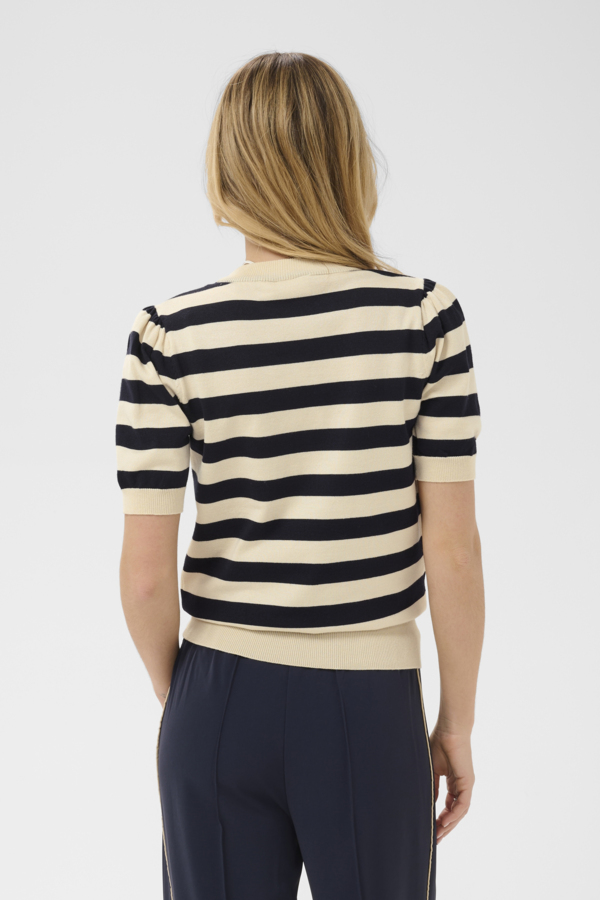 SAINT TROPEZ KURZARM PULLOVER