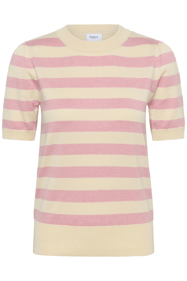 SAINT TROPEZ KURZARM PULLOVER