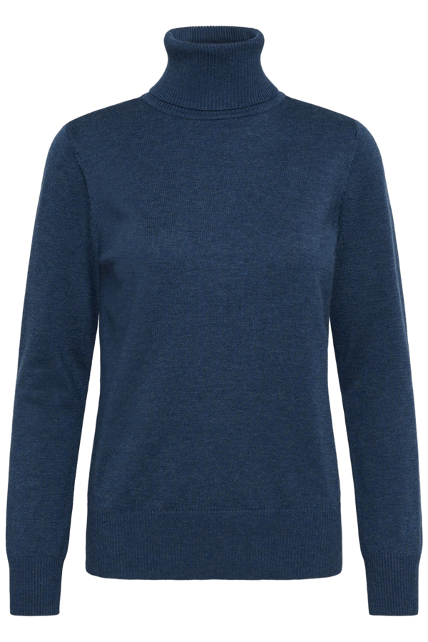 SAINT TROPEZ ROLLKRAGEN PULLOVER