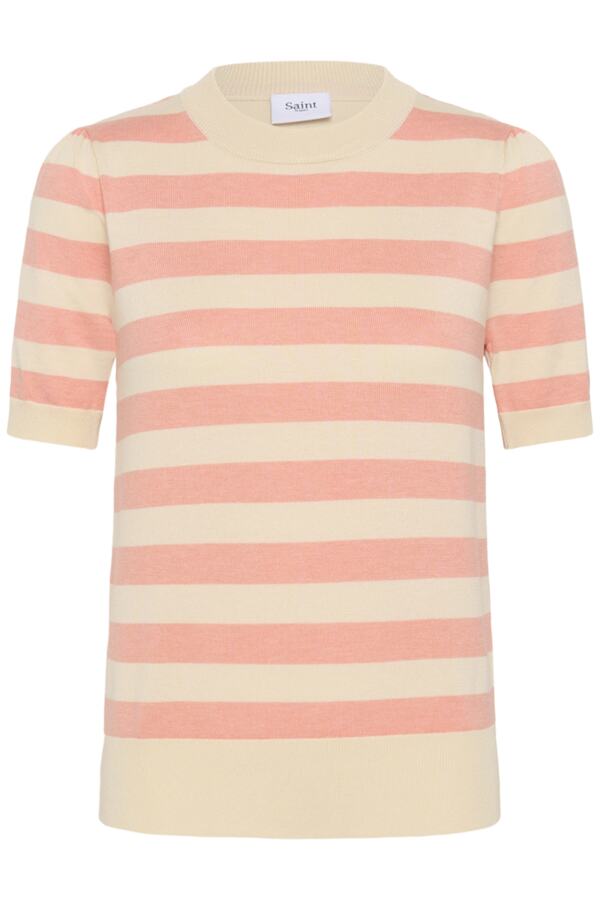 SAINT TROPEZ KURZARM PULLOVER
