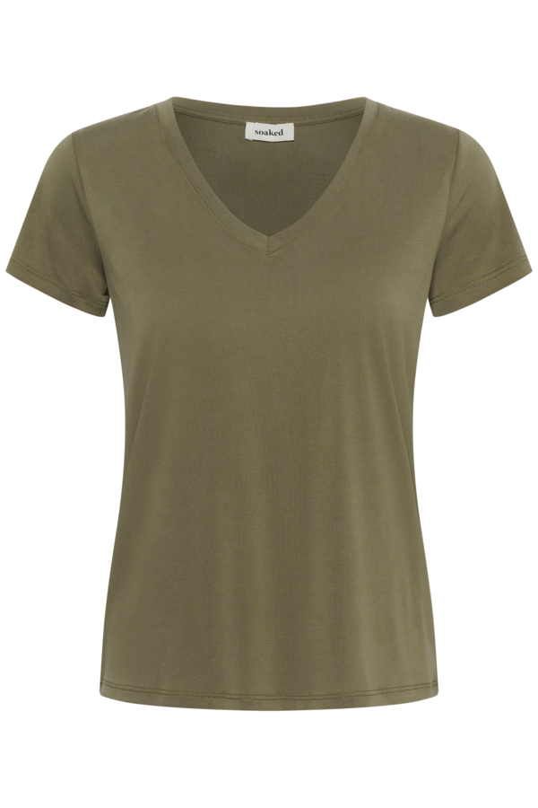 SOAEKD T-SHIRT V-NECK