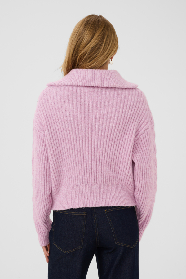 SAINT TROPEZ PULLOVER MIT REIßVERSCHLUSS