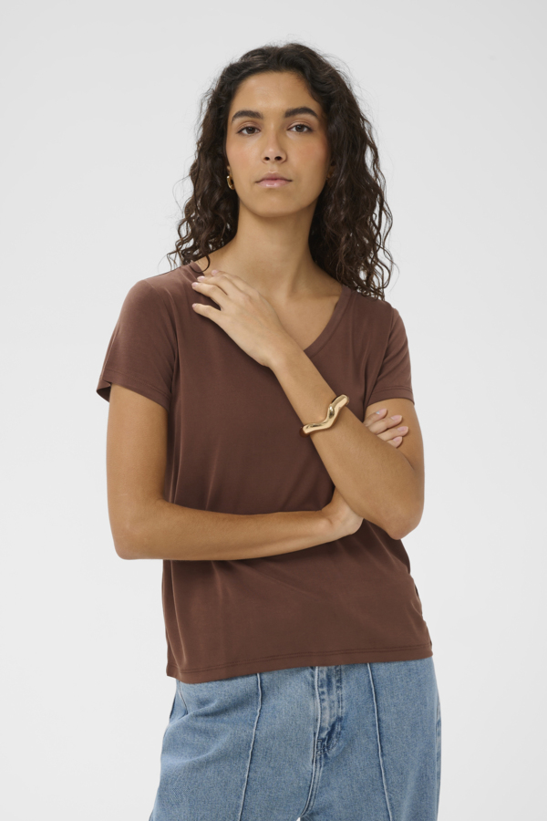 SOAEKD T-SHIRT V-NECK