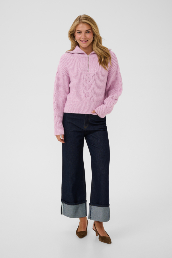 SAINT TROPEZ PULLOVER MIT REIßVERSCHLUSS