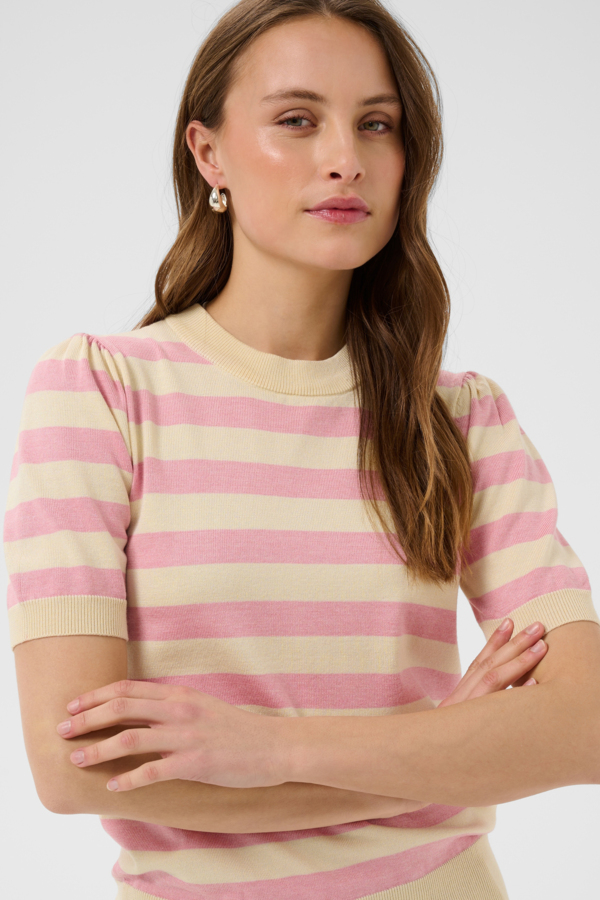 SAINT TROPEZ KURZARM PULLOVER