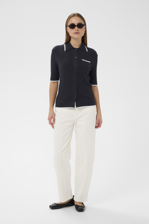 SOAKED KURZARM CARDIGAN
